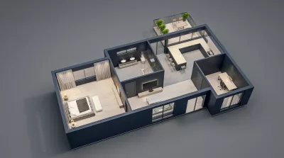 تصميم نماذج ثلاثية الأبعاد(سكنية,صناعية,تجارية,ترفيهية)